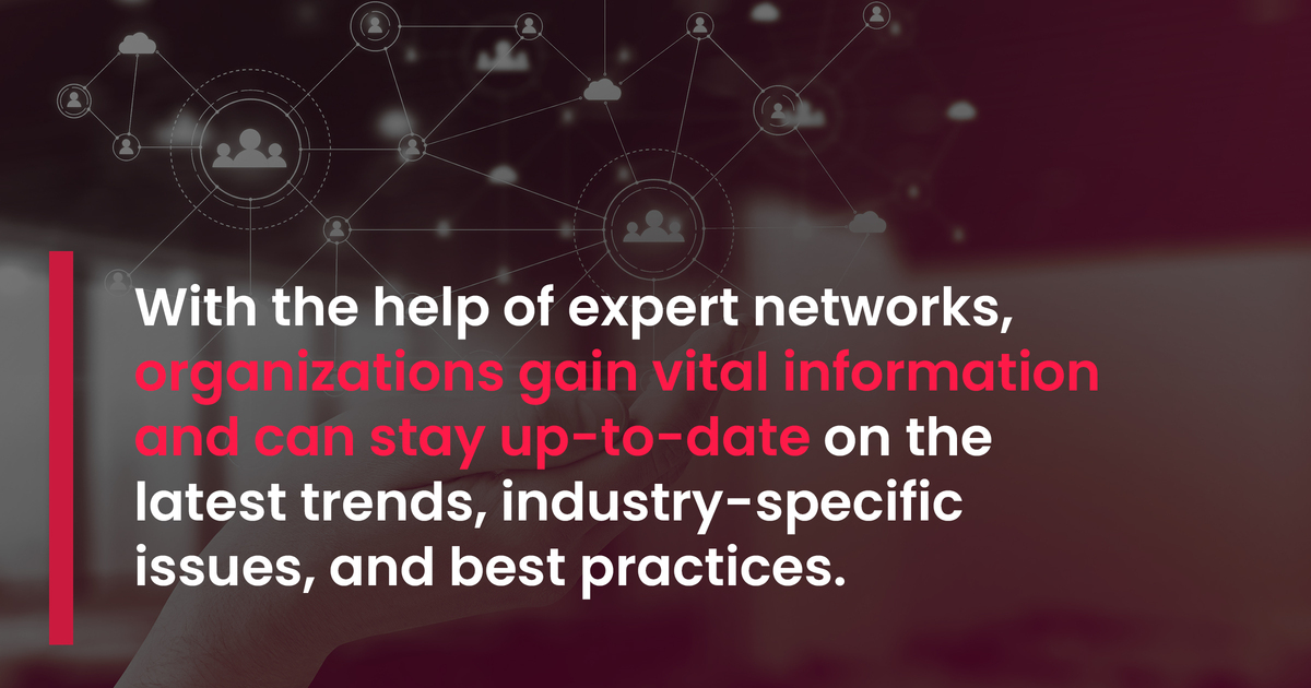 expert networks for latest trends