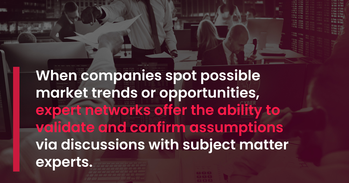 expert networks for opportunities